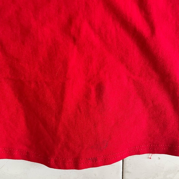 FASHION NOVA red fitted dress with plunging neckline and boning. Size L - Picture 8 of 8